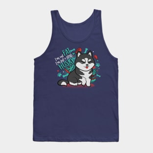 I'm just a little husky! Grey Ver. Tank Top